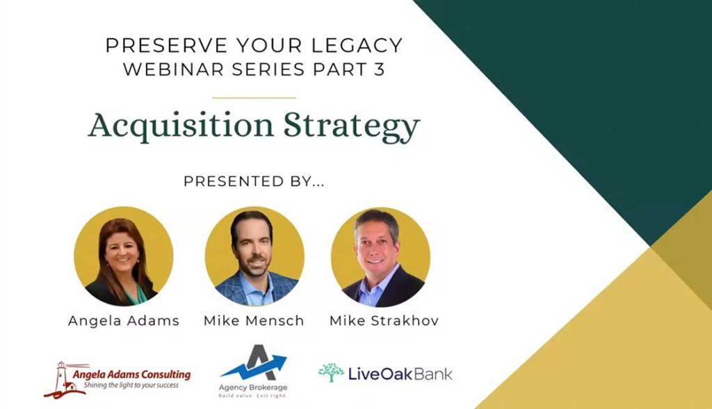 Acquisition Strategy webinar