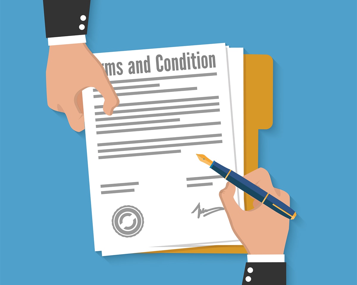 terms and conditions illustration